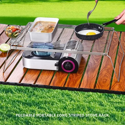 Foldable Stainless Steel BBQ Grill Rack