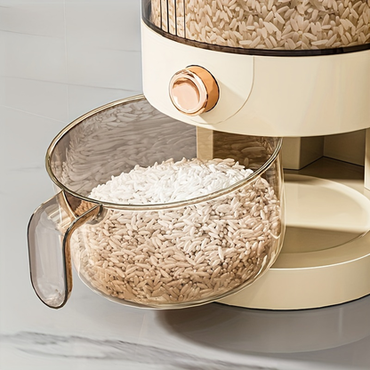 Airtight Rice Storage Bin (Pack of 1) – Suitable for Kitchen Storage and Home Organization