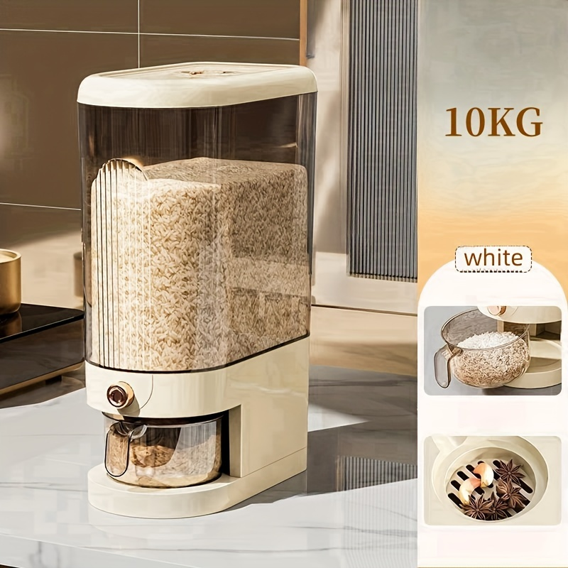 Airtight Rice Storage Bin (Pack of 1) – Suitable for Kitchen Storage and Home Organization