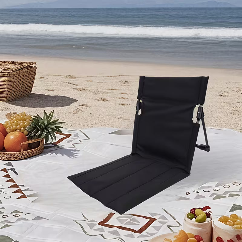 Portable folding chair made of durable Oxford fabric