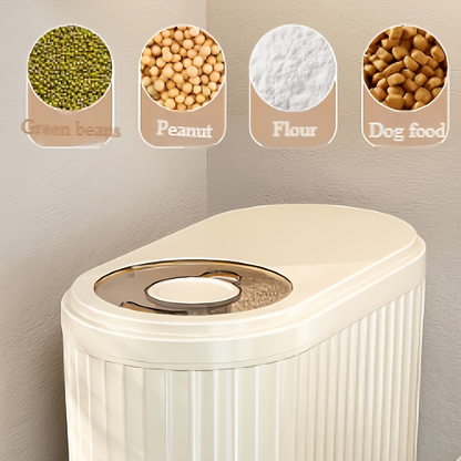 1 Modern Plastic Rice Storage Bin with Lid
