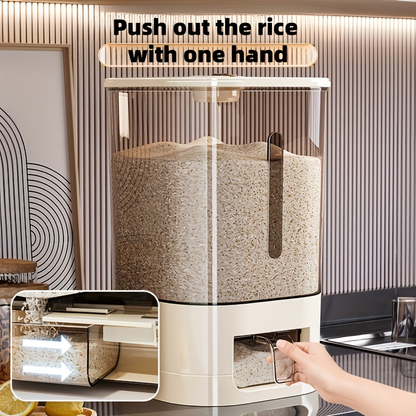 Automatic rice dispenser (with capacity - large-capacity, moisture-proof and insect-proof sealed rice storage box)
