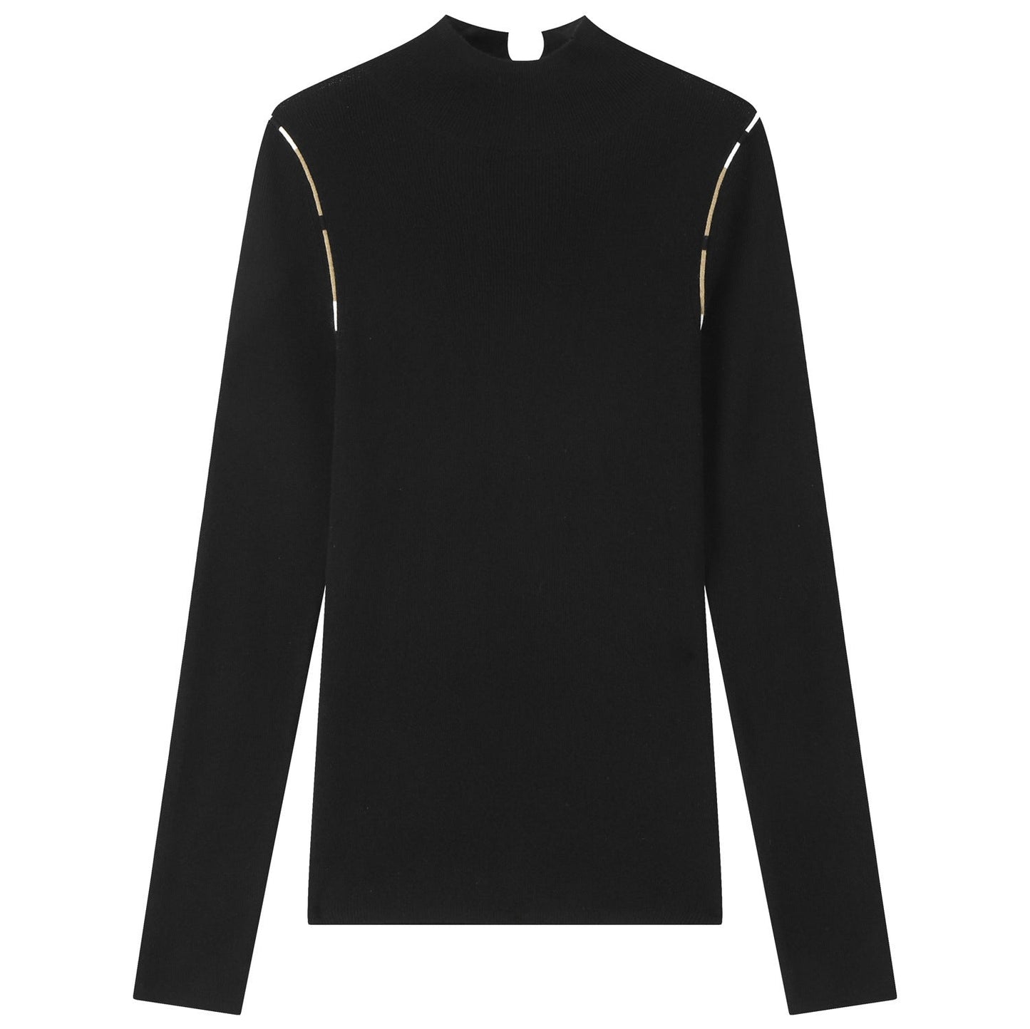 Clothing Women elegant pullover sweaters solid color slim fit warm cozy half high collar mujer jumpers